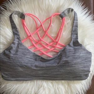 Lululemon Free to Be athletic bra.